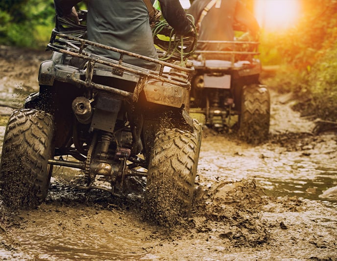 circuit de quad à Pont-sur-Sambre- HB QUAD